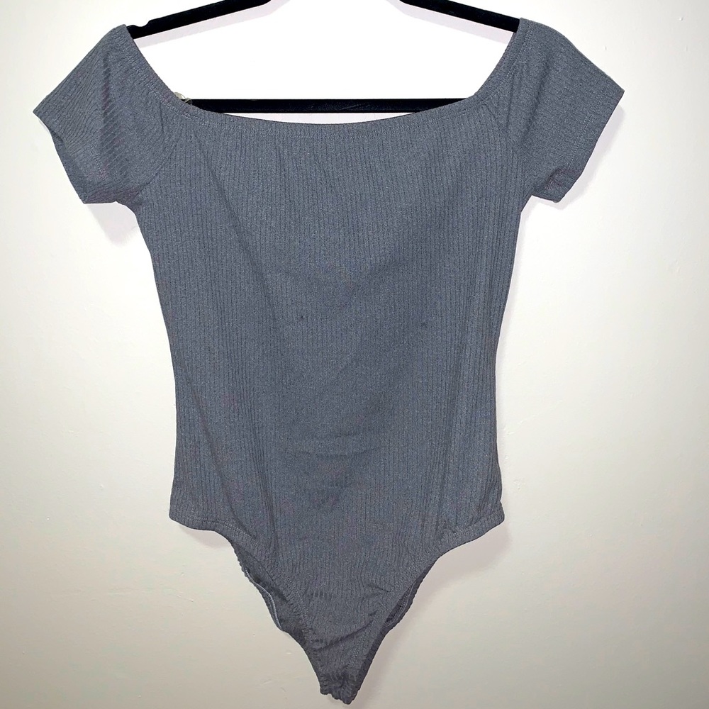 Off-shoulder bodysuit